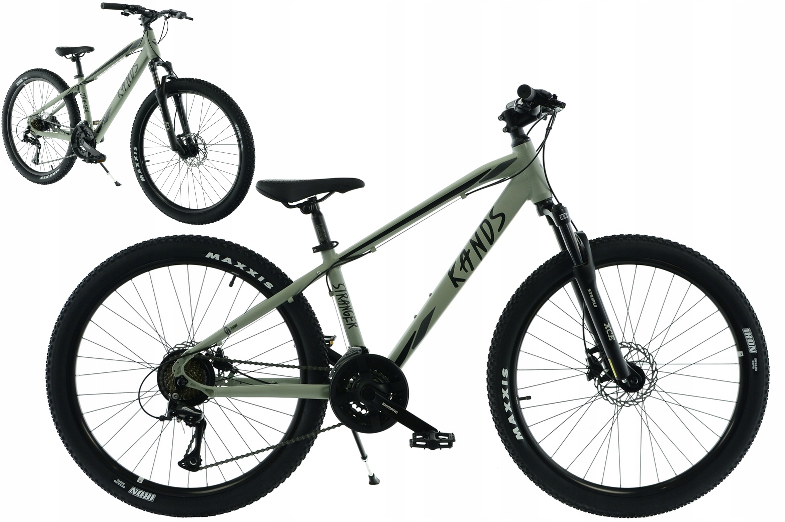 Rower 26" Kands Stranger Acera rama 14" piaskowy mat R25