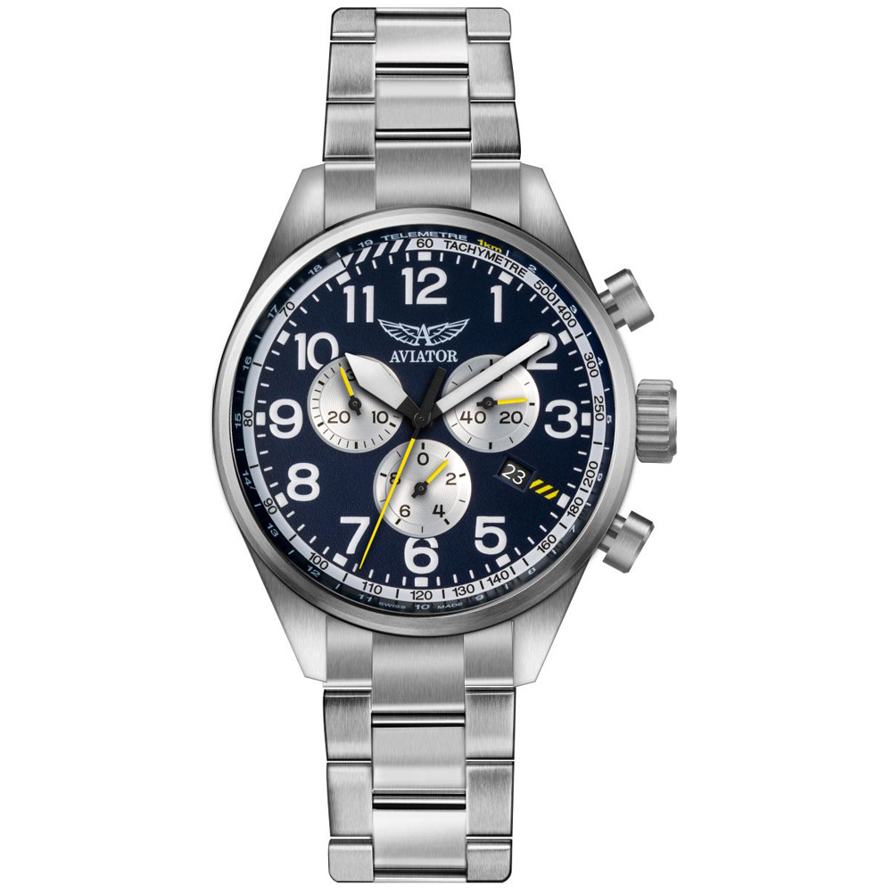 Pánské Hodinky Aviator V.2.25.0.170.5 stříbrné