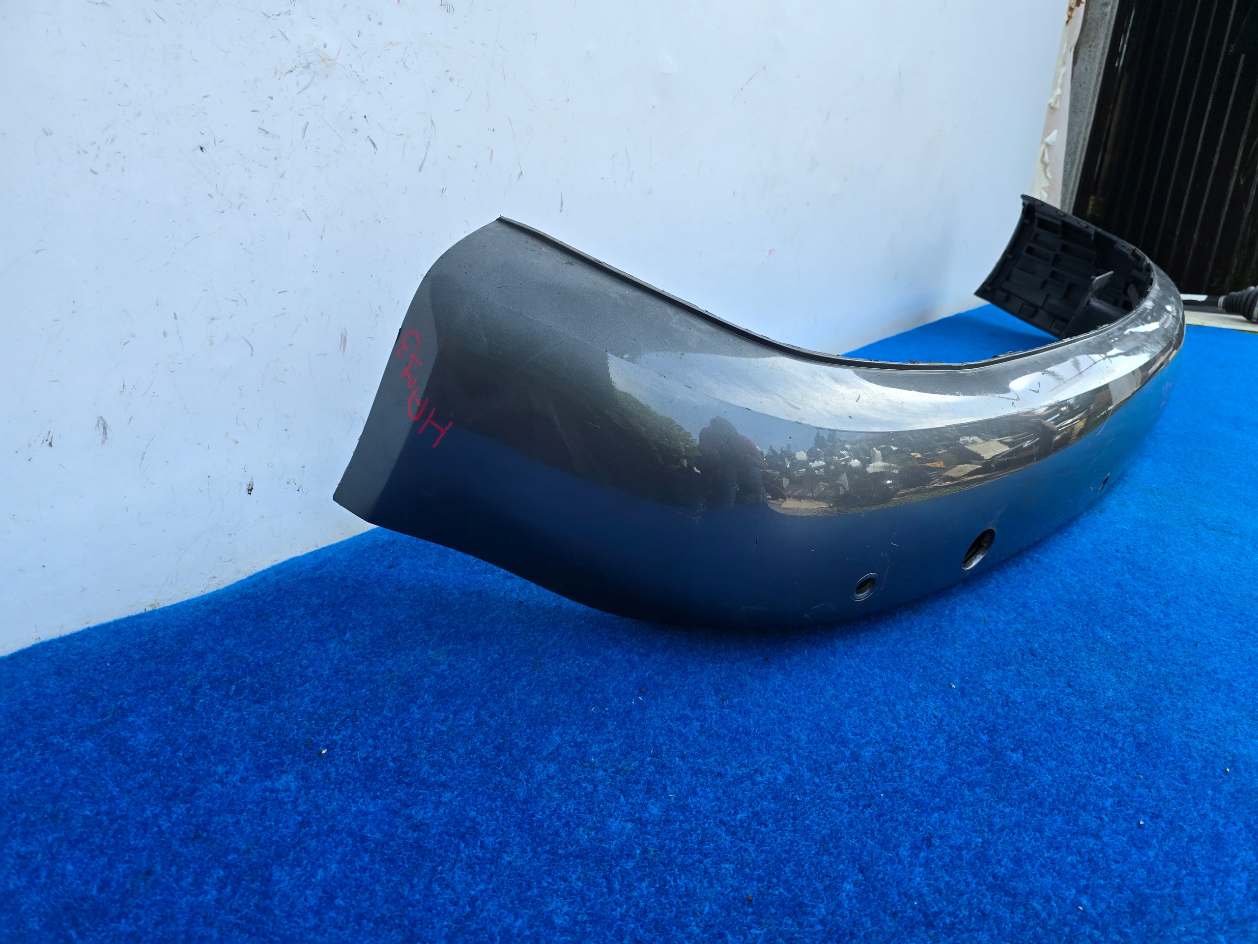 VW CADDY 2K 02-15 ROK bumper rear part below PDC + sider 2K0807421C HA73