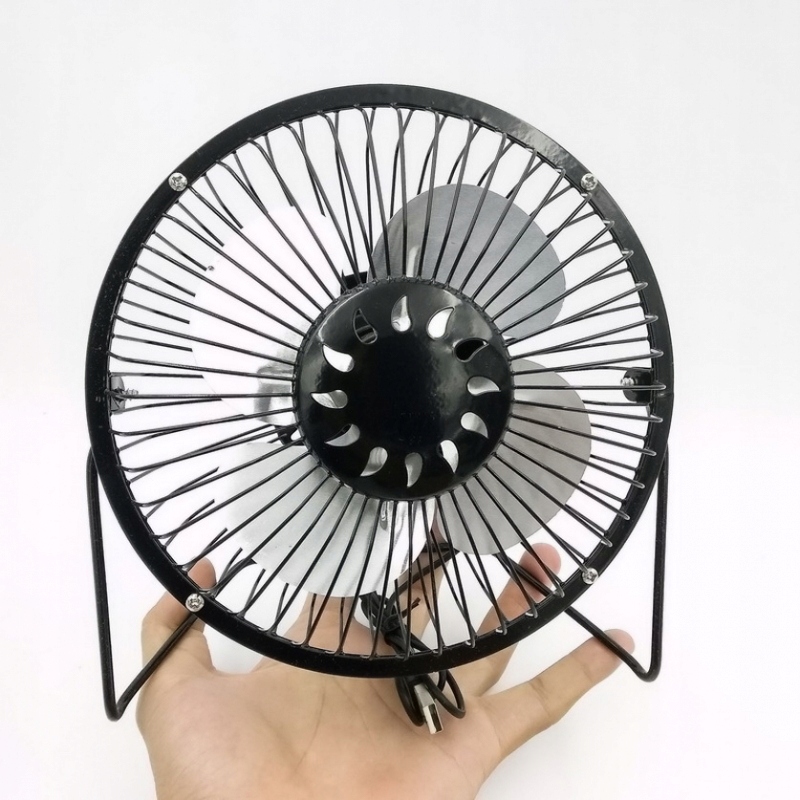 WIATRAK METALOWY WIATRACZEK WENTYLATOR USB PC BIURKOWY STOŁOWY NA BIURKO Model Pro