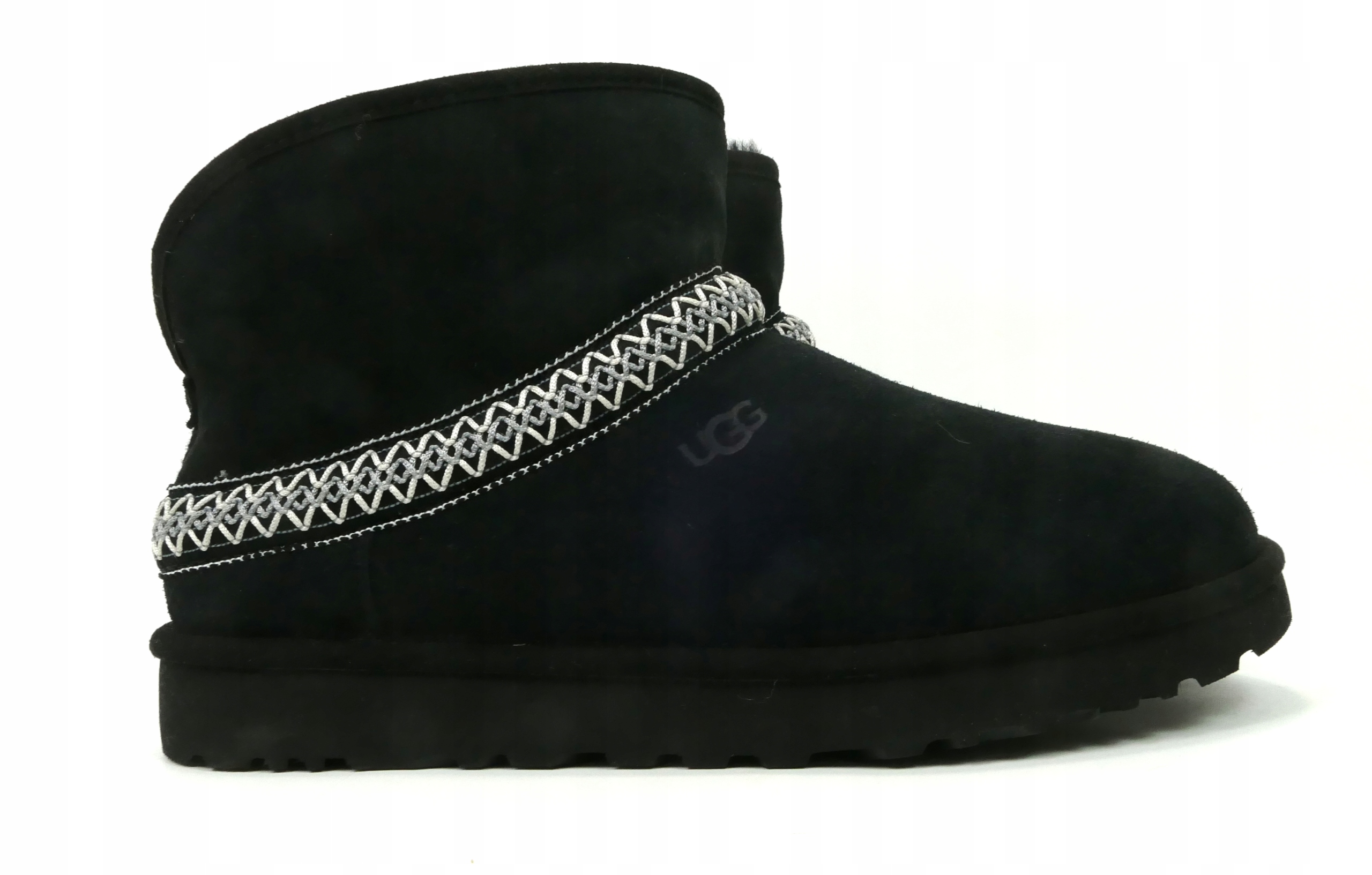 Ugg Classic Mini S/n 11158262 Kožené Kotníkové Boty Velikost