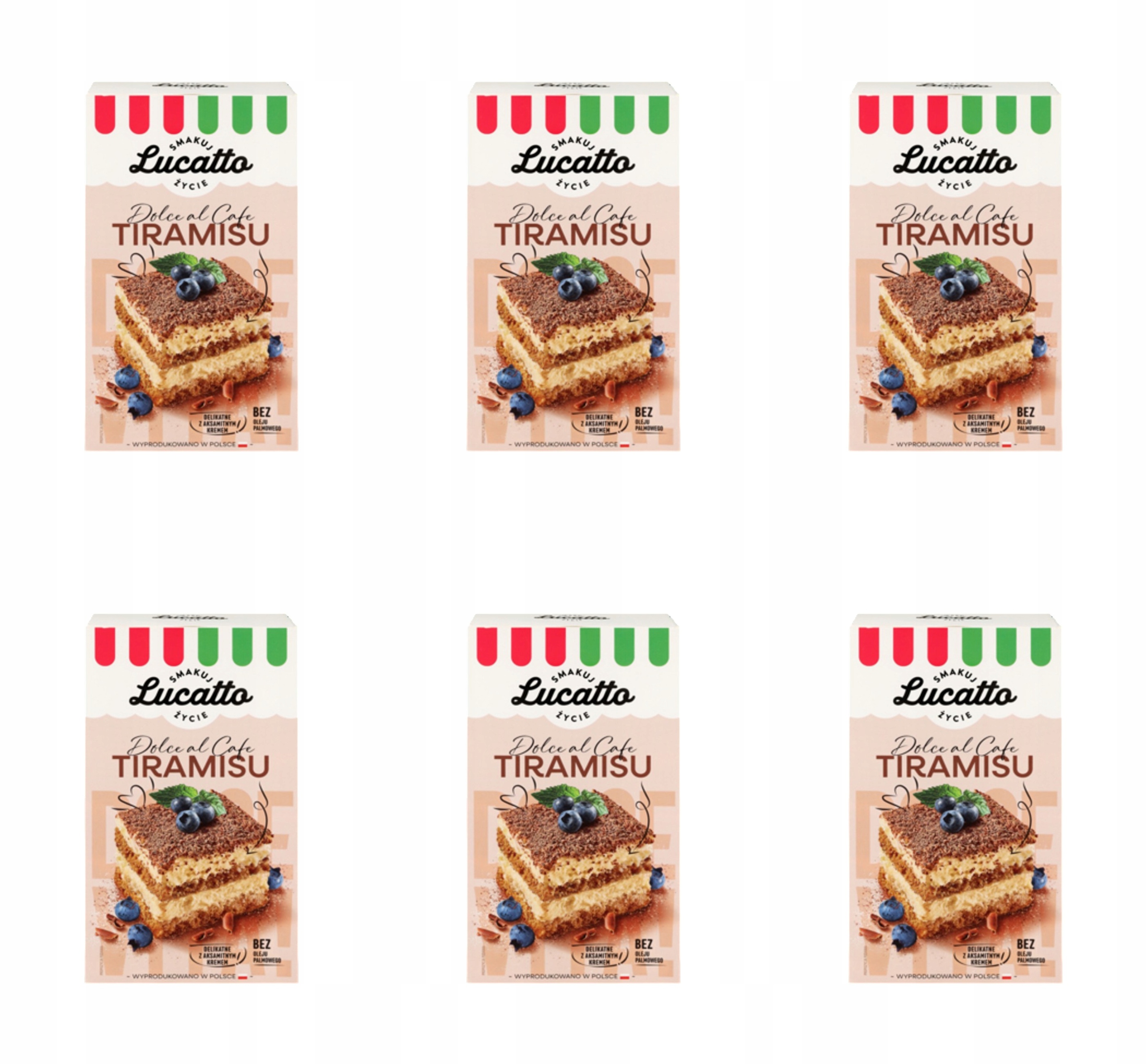 Tiramisu Lucatto 335 g X6