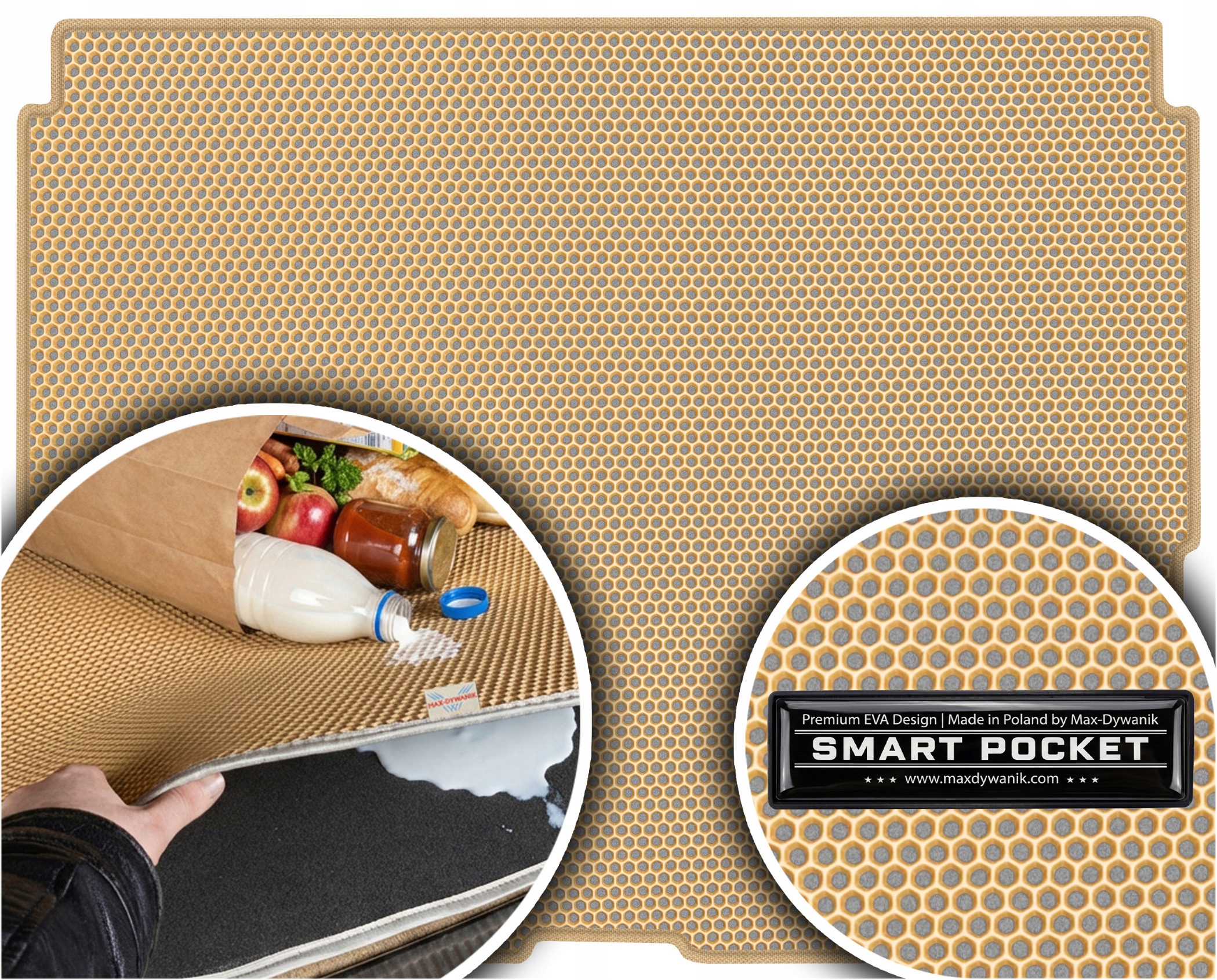 Peugeot 3008 I Crossover 2009-2016 Vložka do kufru Eva Smart Pocket Béžová