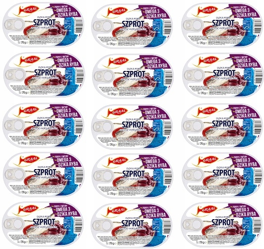 Levně 15 x 170 g Graal Šprot v mexické omáčce Karton