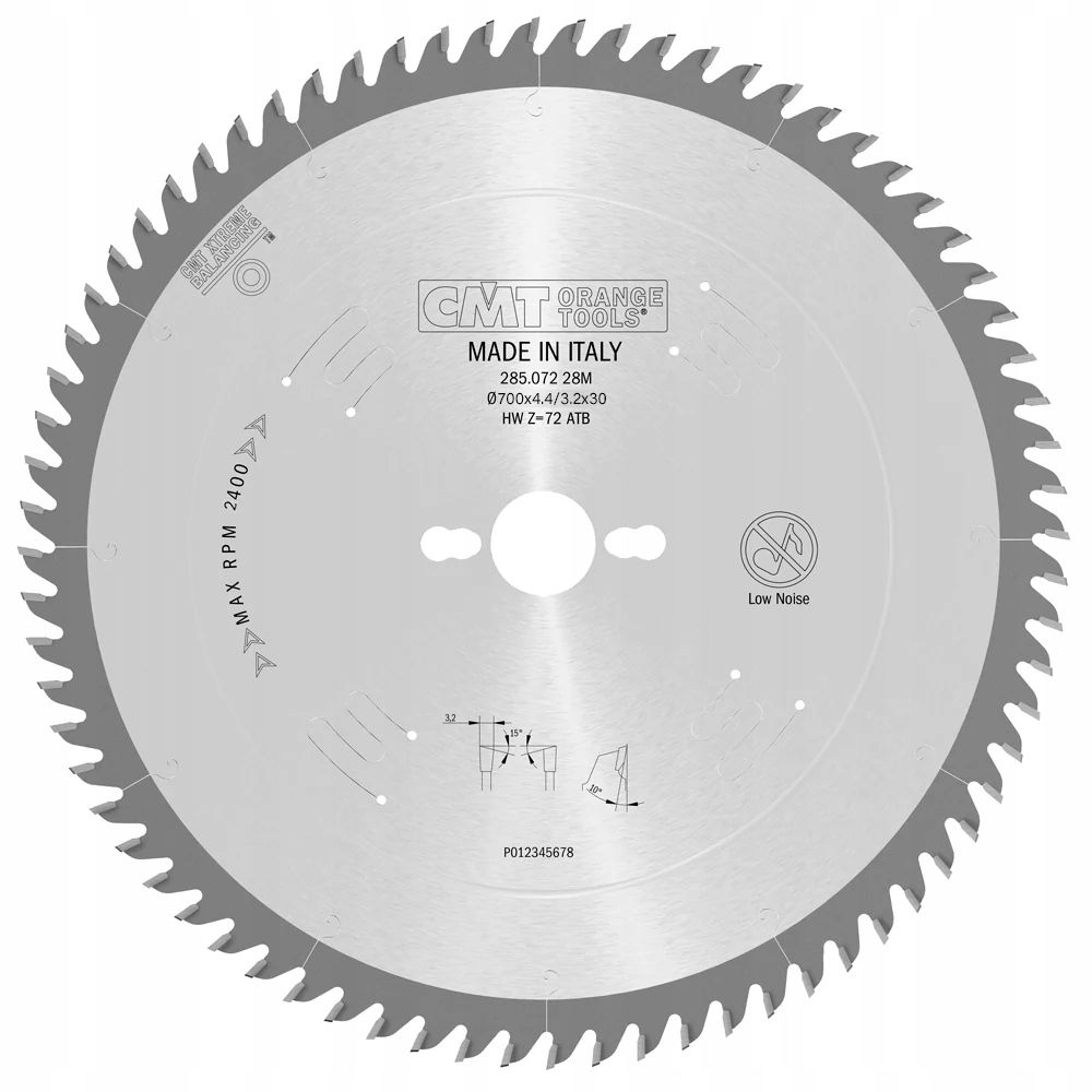 Cmt Pila Hm na dřevo 700x30x72Z podélně i napříč