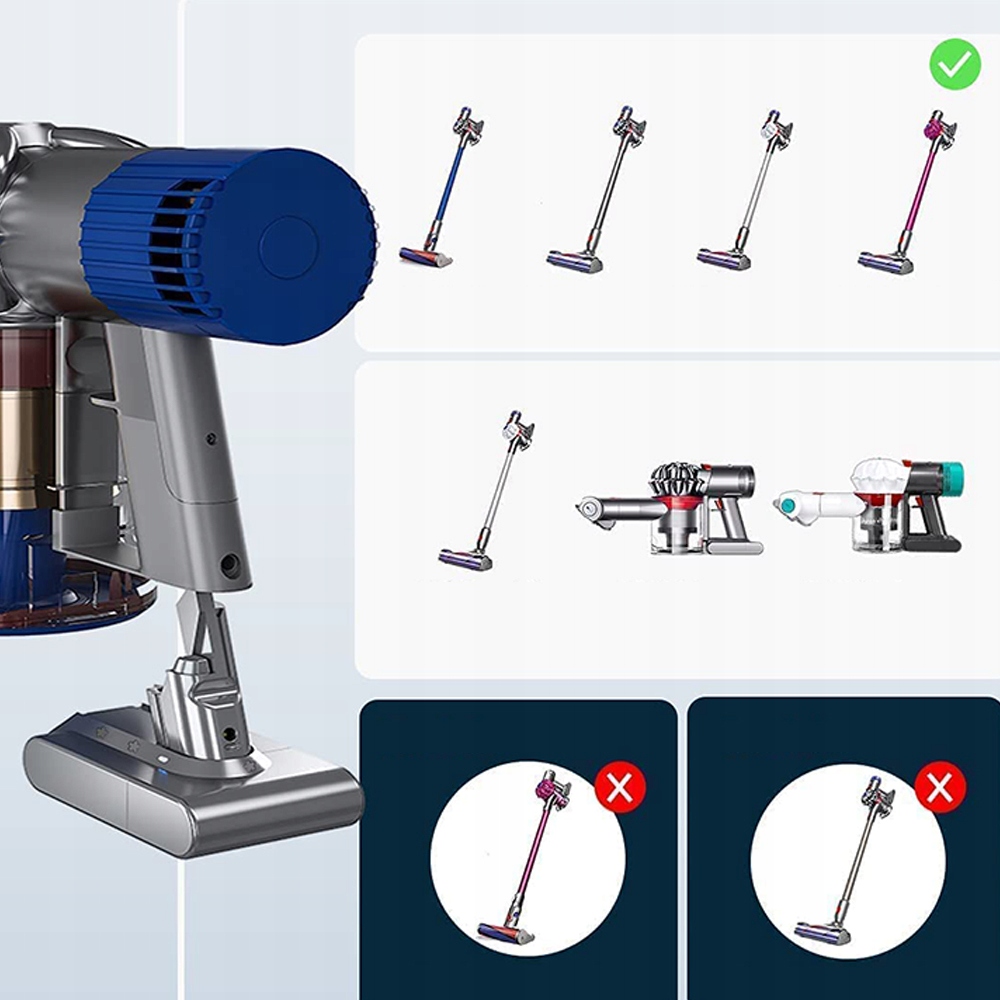 AKUMULATOR BATERIA 21.6V 4000mAh DO DYSON V7 SV11 Pojemność akumulatora 4000 mAh