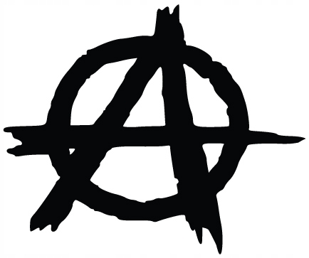 

Naklejka na auto Anarchia Znak Anarchii 11 cm w.37