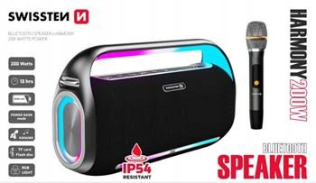 Swissten Bluetooth Reproduktor Harmony 120W Černý