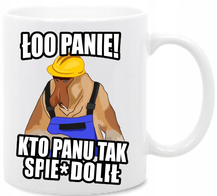 

Nosacz Budowlaniec, Budowa Janusz ,kubek