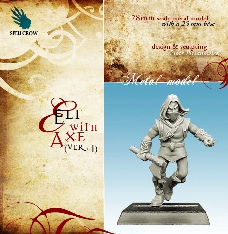 Umbra Turris Elf with Axe (ver. 1) 1 szt. System Inne systemy