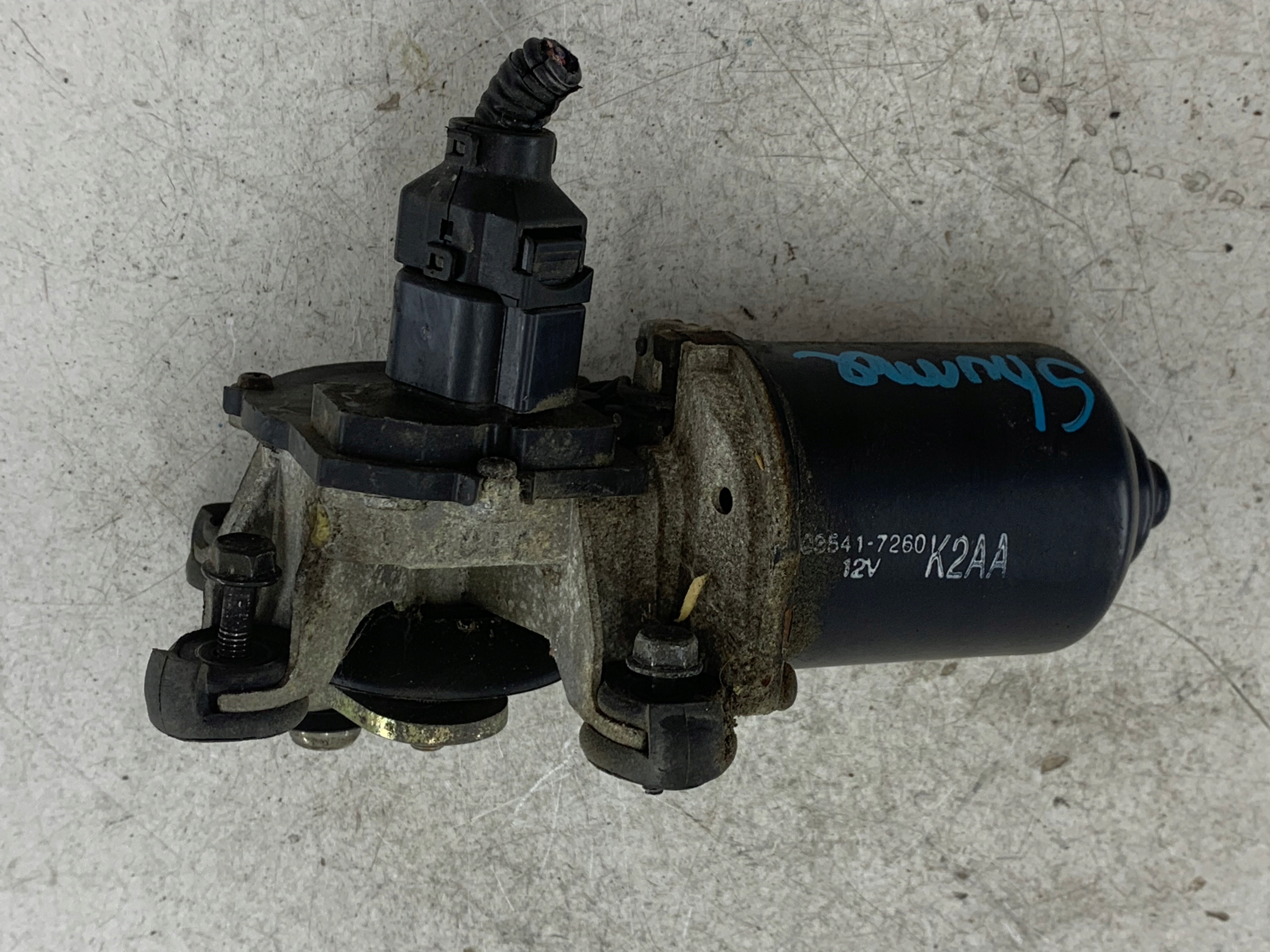 KIA SHUMA and mini motor of wipers front 03541-7260
