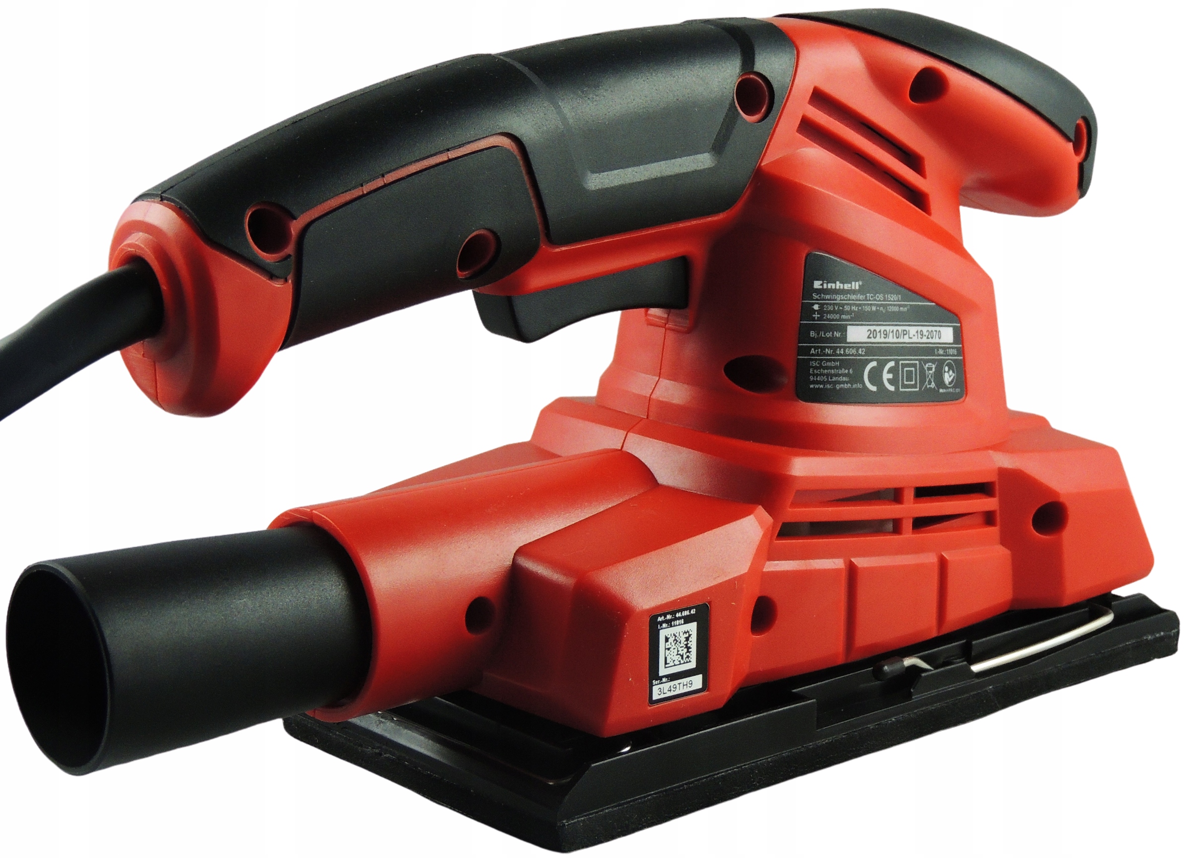 SZLIFIERKA OSCYLACYJNA DO DREWNA MASZYNKA EINHELL Kod producenta TH-OS 1520