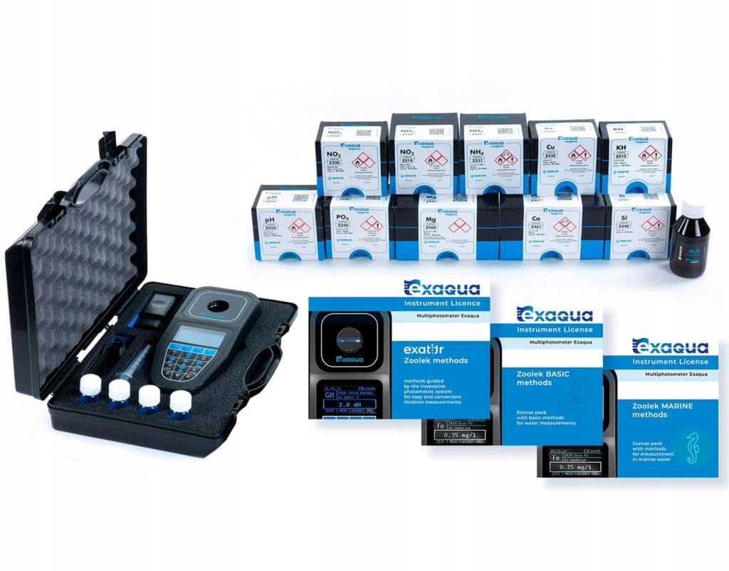 Levně Exaqua PRO3 Víceparametrový fotometr činidla mořská voda
