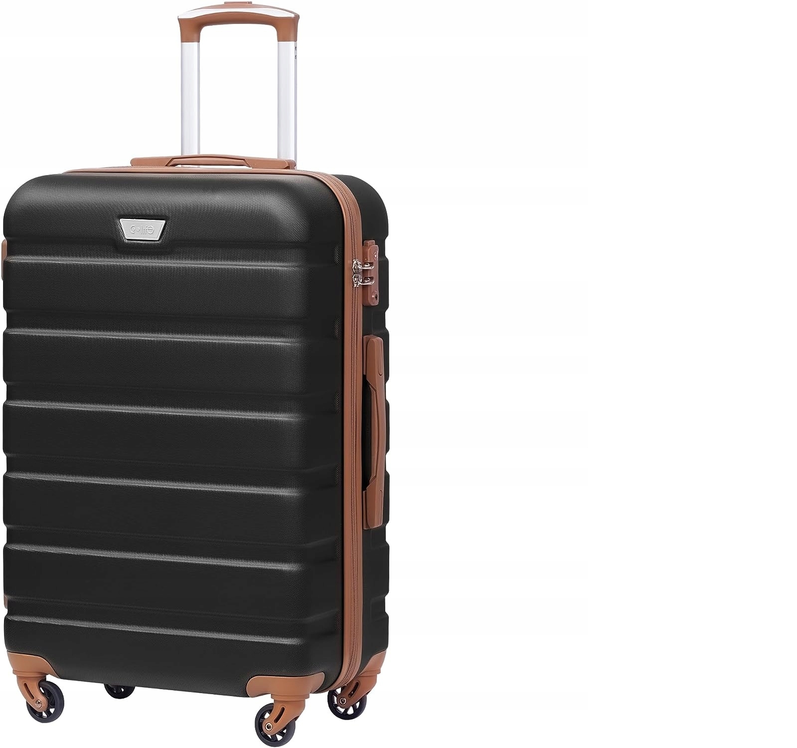 Tvrdý kufr Coolife Abs 4 kolečka Tsa zámek velikost L 28" 93L 4 kolečka