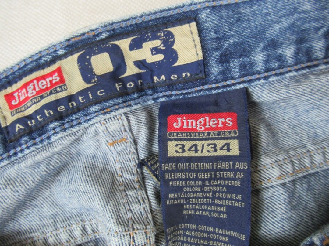JINGLERS ____ KLASYCZNY JEANS SPODNIE ____ 34/34 Rozmiar 34/34