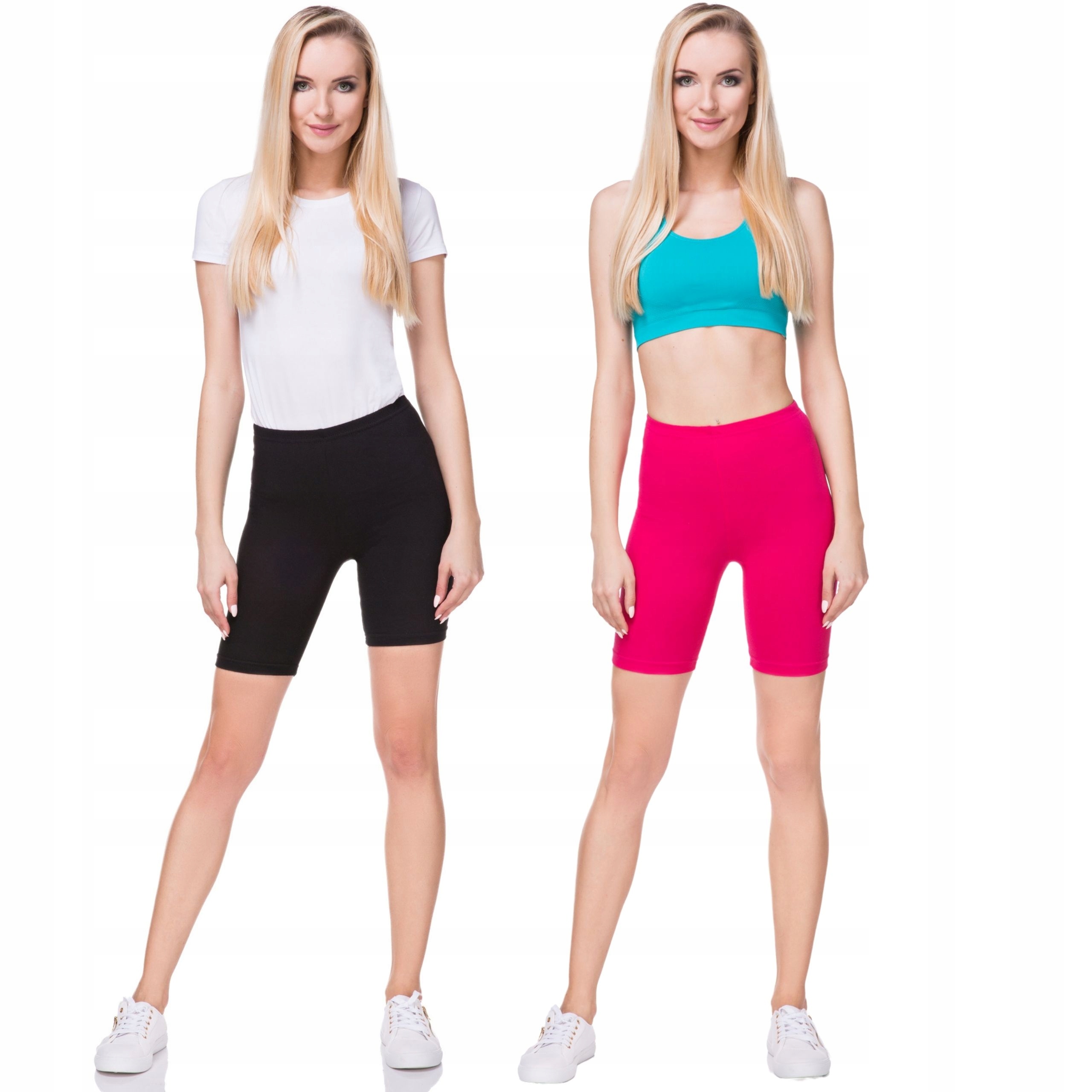 

Dwupak Damskich Kolarek Bawełniane Legginsy XL