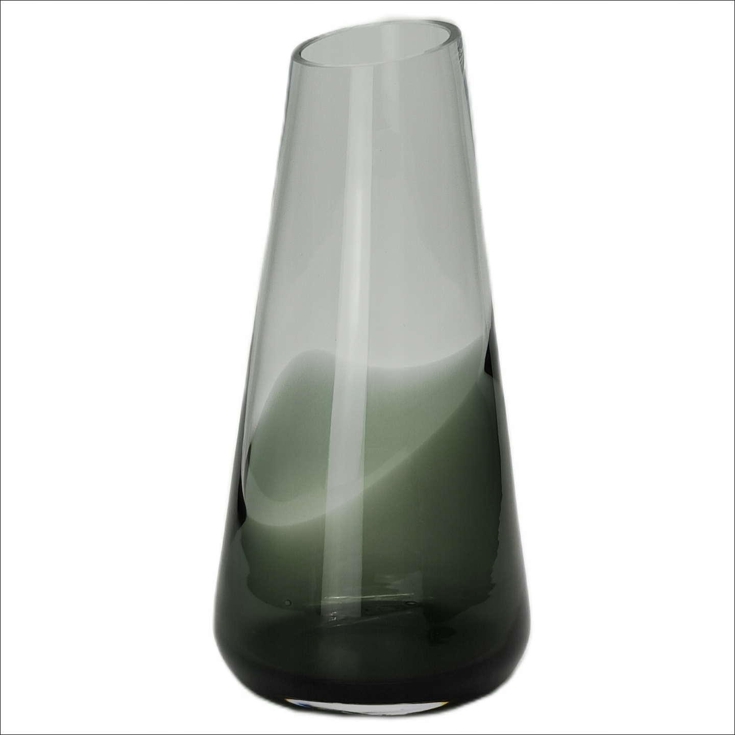 

Wazony szkło kolorowe Prl świecznik h30