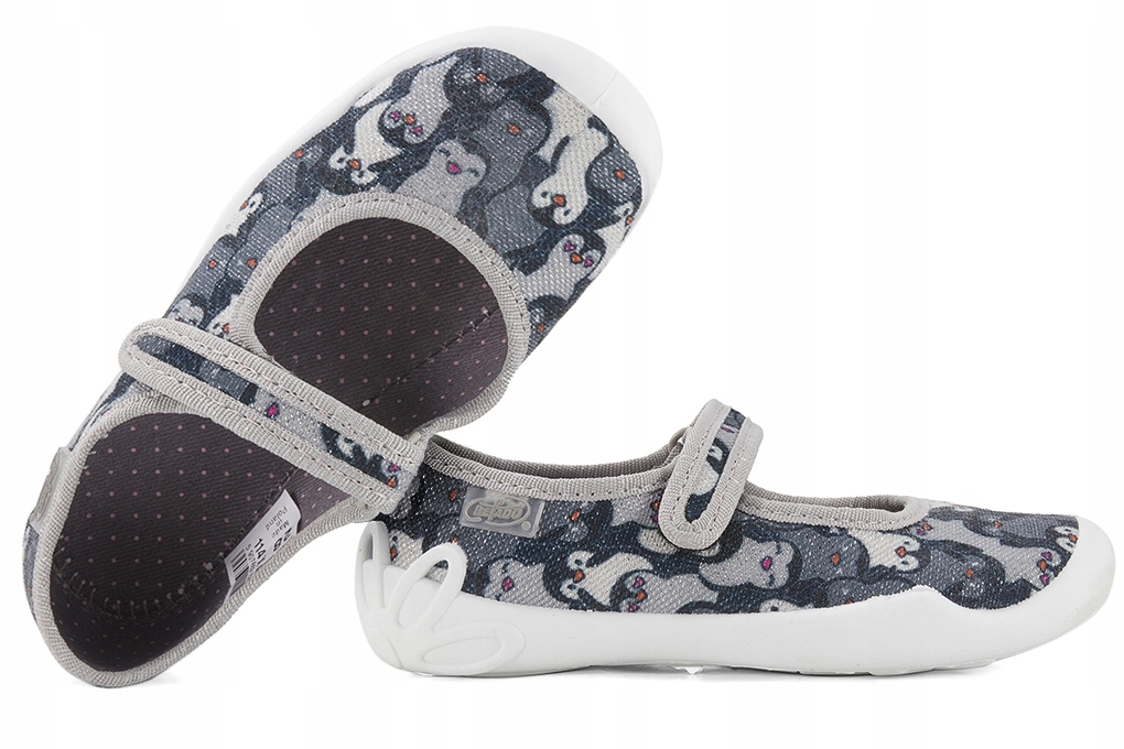 

Befado 114Y463 Baleriny Tekstylne Domowe Kapcie 34