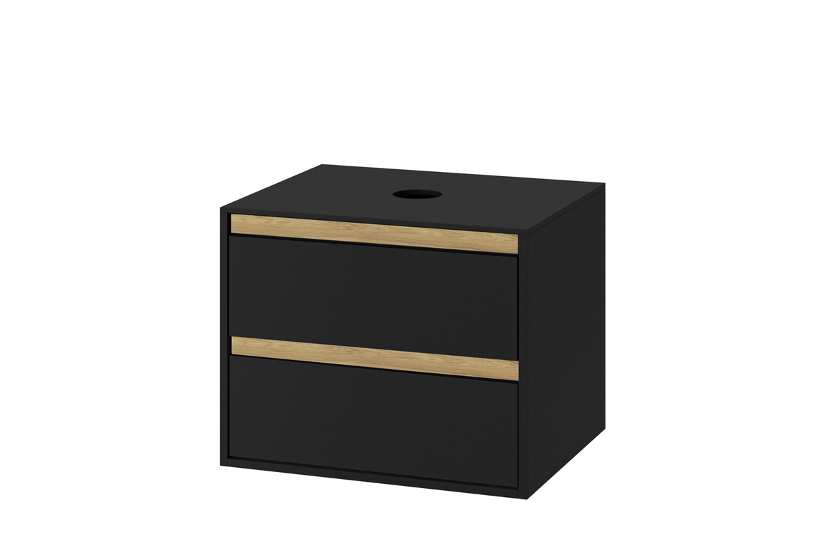 EXCELLENT TUTO szafka czarny/dąb