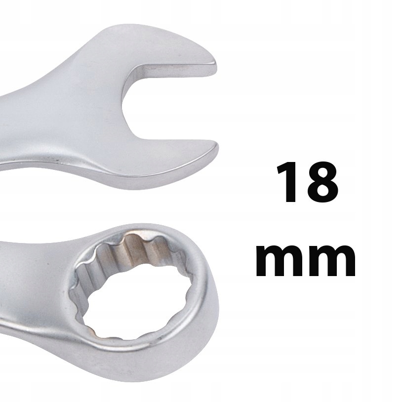 

Klucz płasko oczkowy 18mm CrV Din 3113