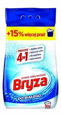 Levně Bryza 4v1 prášek White 6,825kg 105 praní