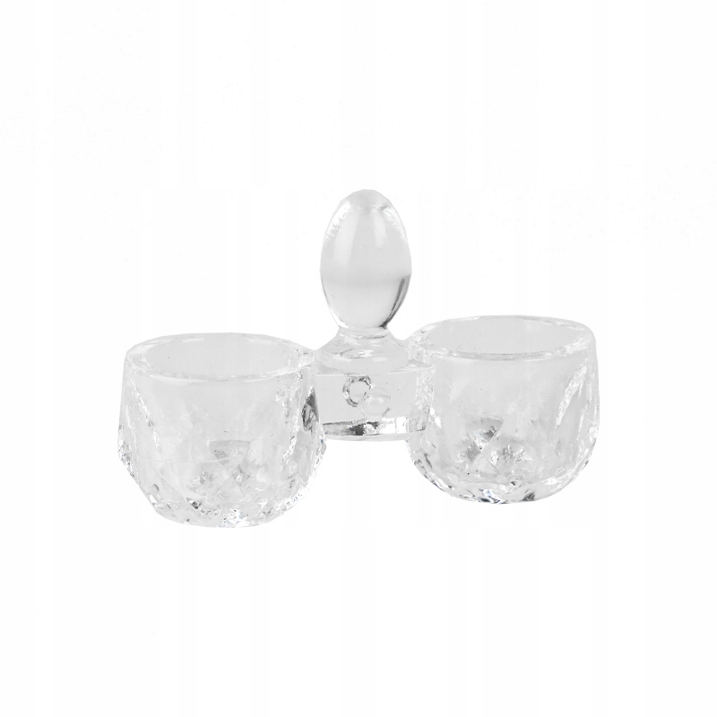 

Dwojaczek szklany na sól pieprz koszyk wielkanoc