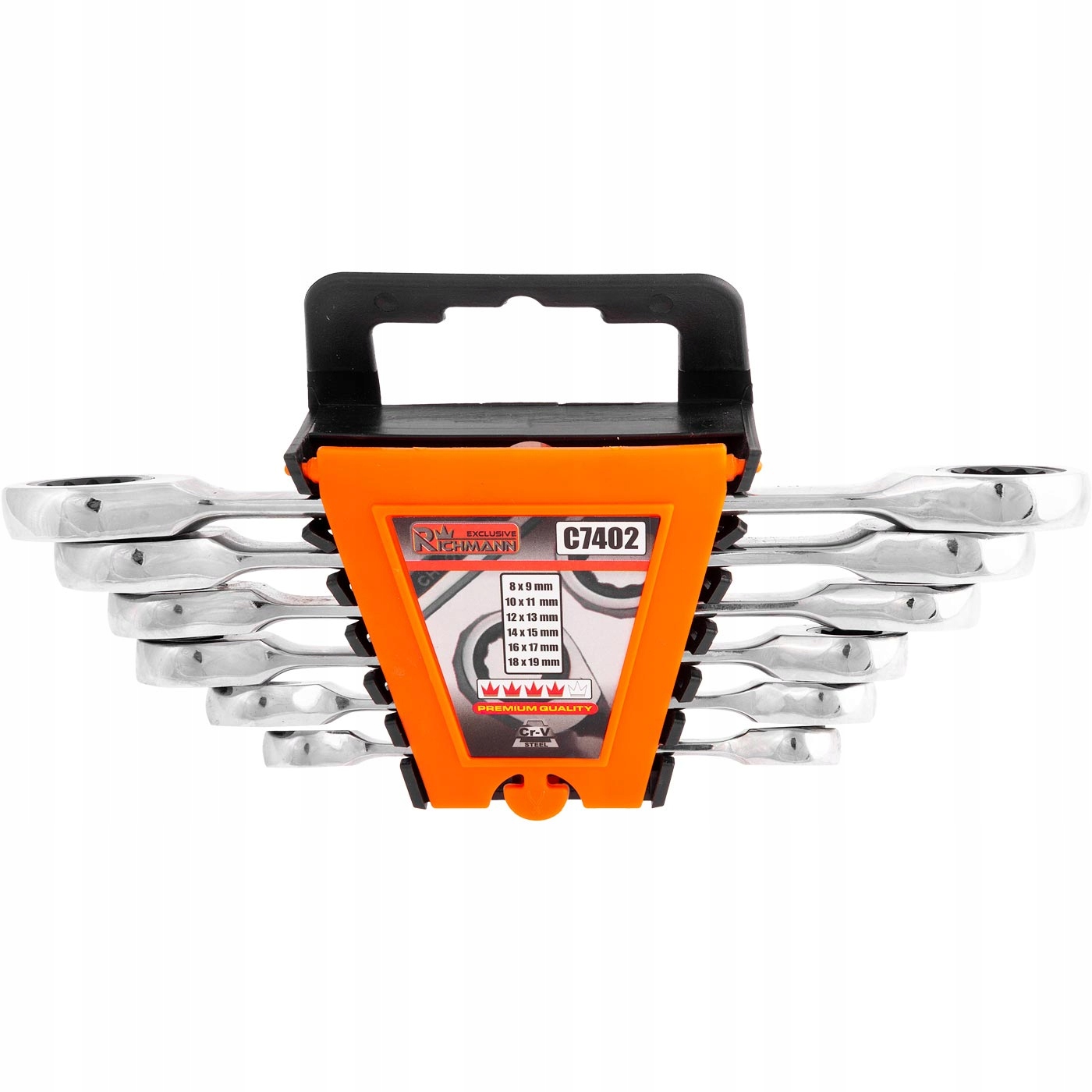 8-19MM RICHMANN C7402 гаечные ключи с храповым механизмом