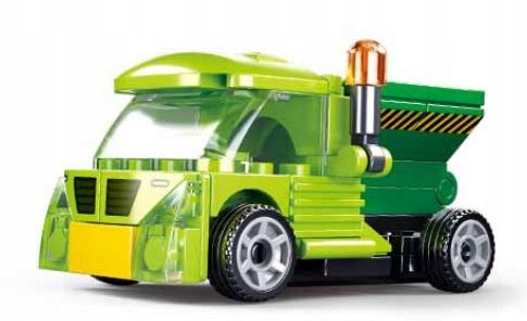 KLOCKI SLUBAN CIĘŻARÓWKA WYWROTKA Z NAPĘDEM