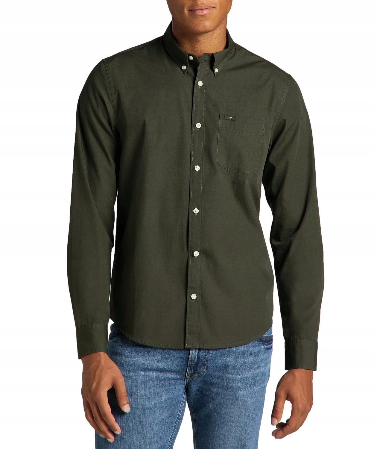 

Koszula Lee Button Down L880JKOJ Serpico Green XXL