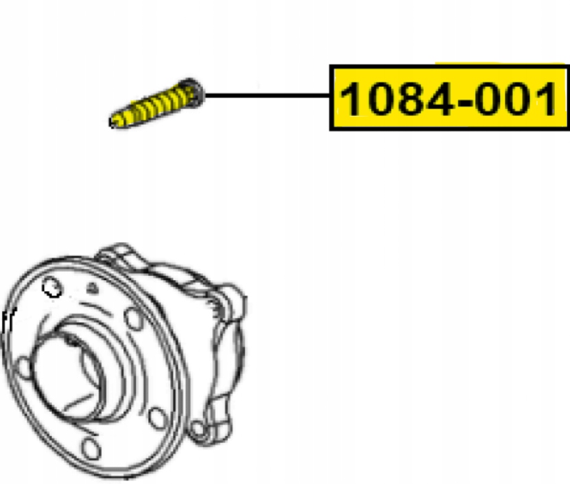 SZPILKA KOŁA CHEVROLET CRUZE ORLANDO COLORADO EAN (GTIN) 4056111147062