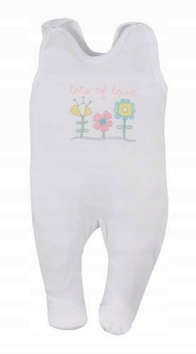 

Koala Baby Śpioch Flower Bawełna Biały r. 80