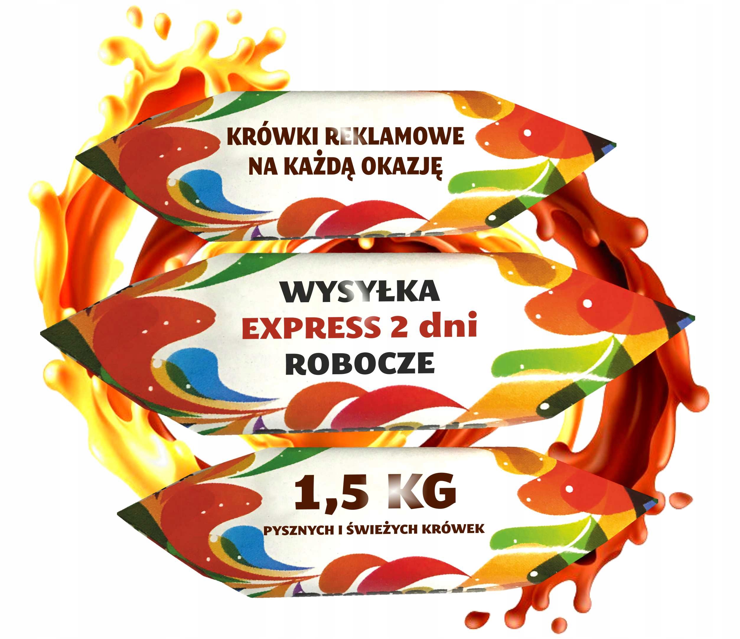 Bonbóny Bonbóny Krówki Premium ručně vyrobené s logem private label Expres 48h 1,5 kg