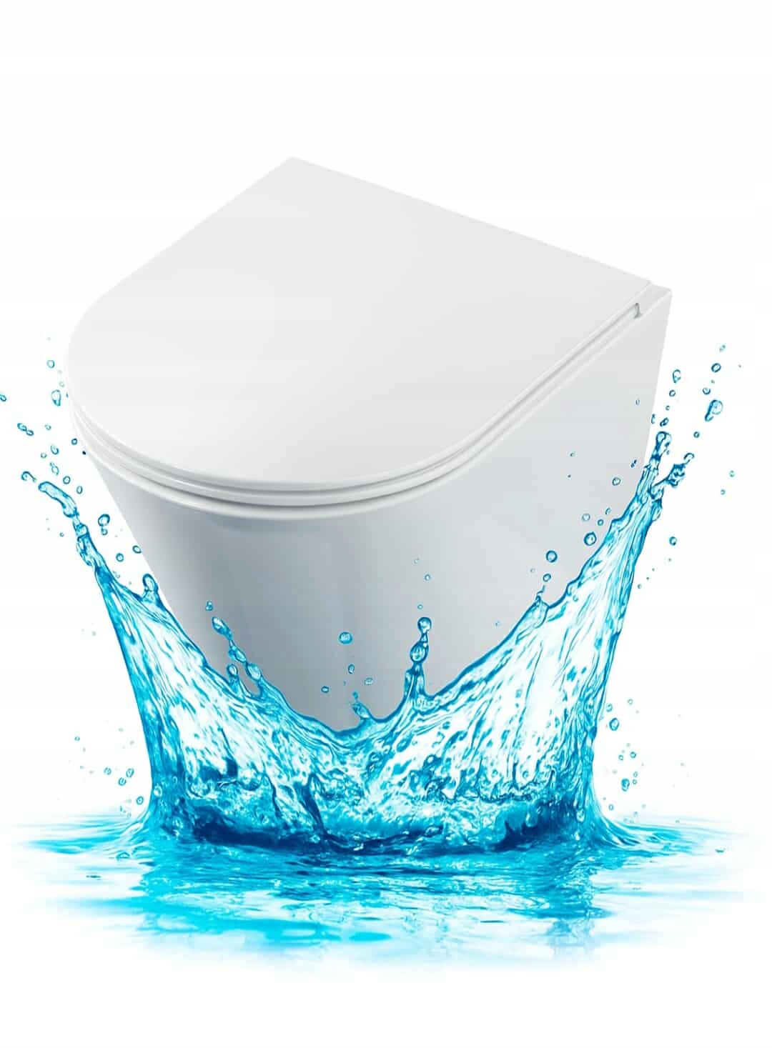 Zestaw Miska Wc Wisząca Iö Senja 47 cm CEIO.4504.470.WH Deska W.o