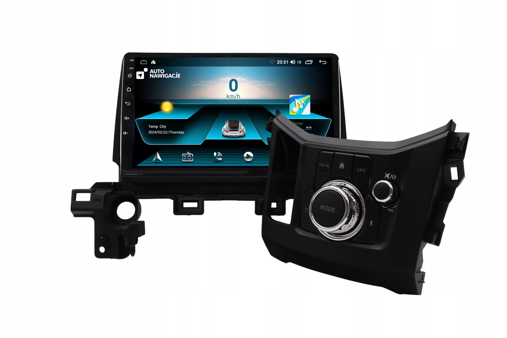 Radio Nawigacja Gps Mazda CX5 CX-5 2018-2023 Android Carplay 2/64