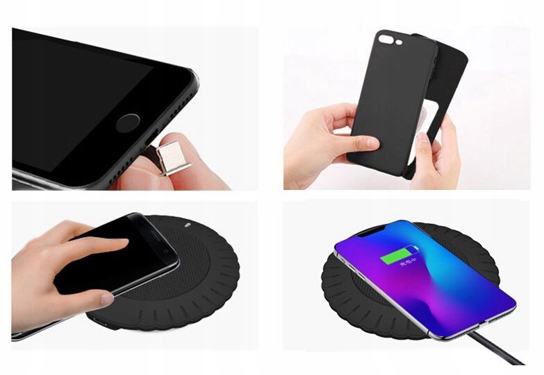 ADAPTER QI ODBIORNIK ŁADOWANIA INDUKCYJNEGO IPHONE EAN (GTIN) 5903802214239