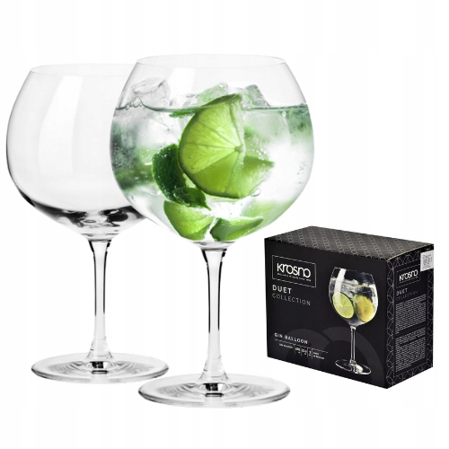 

Kieliszki Gin&Tonic duże pękate Krosno