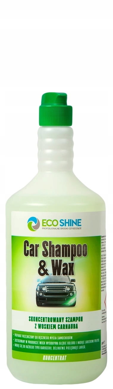 

Eco Shine Car Shampoo & Wax 1L Szampon z woskiem