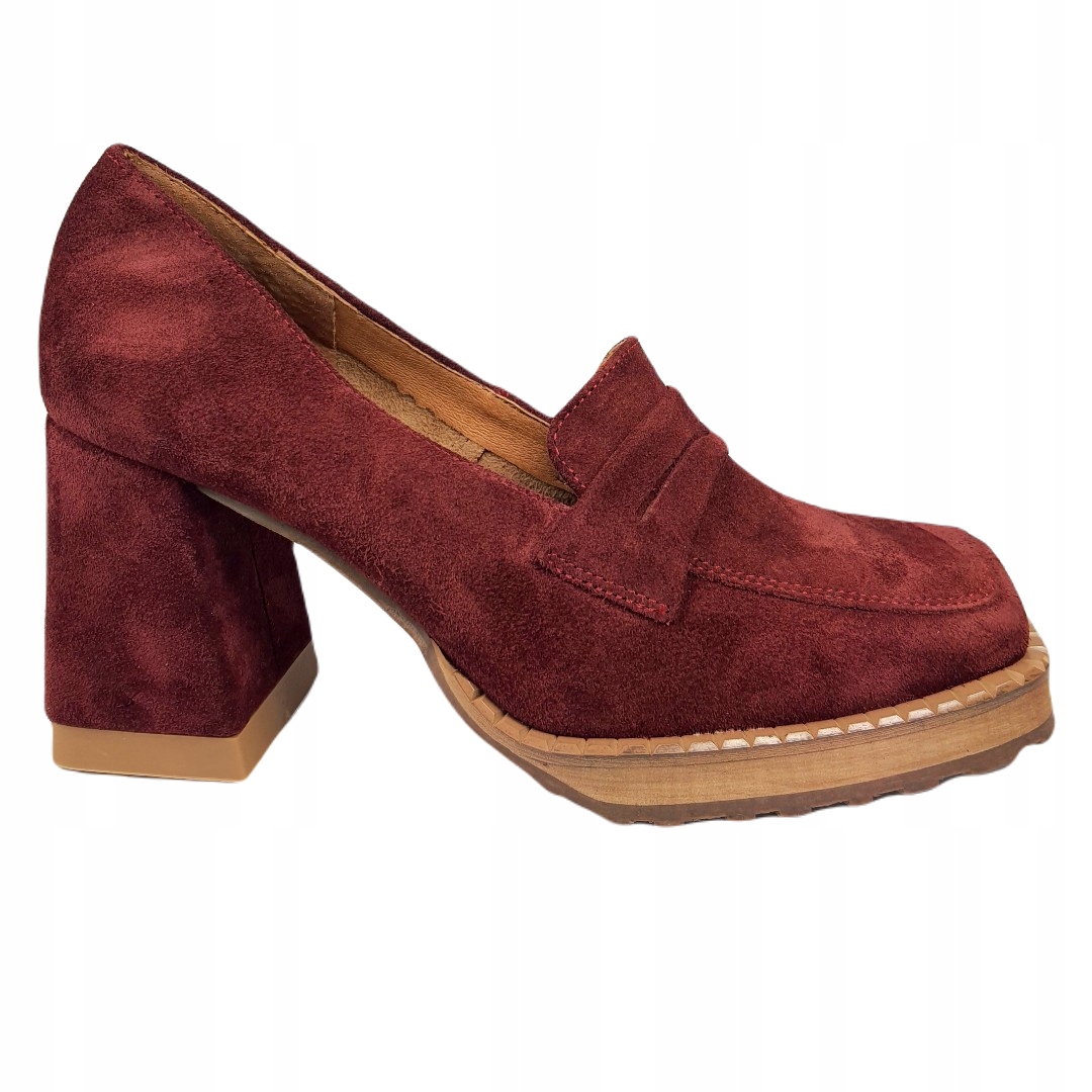 Dámské polobotky Exquisite 1422 Bordo/wel 36, Bordó