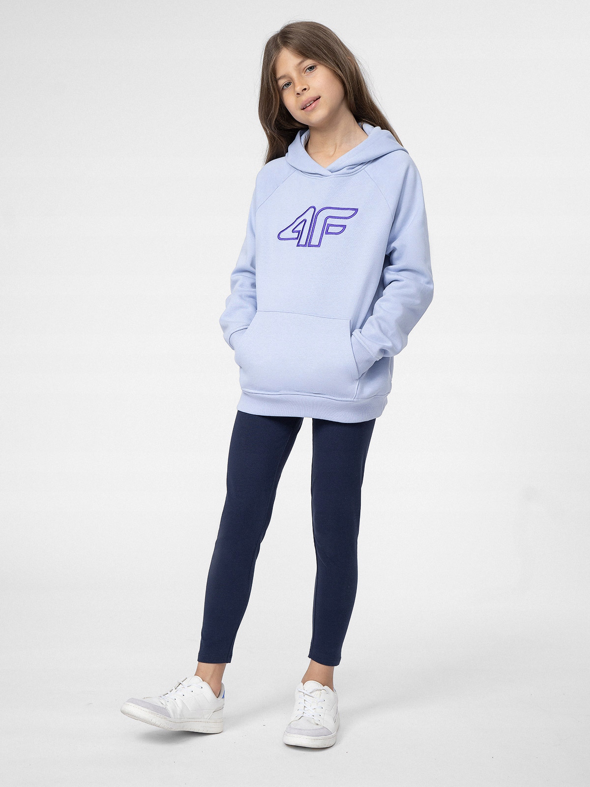 LEGGINSY spodnie DZIECIĘCE 4F JUNIOR TTIGF039 152 Płeć dziewczynki