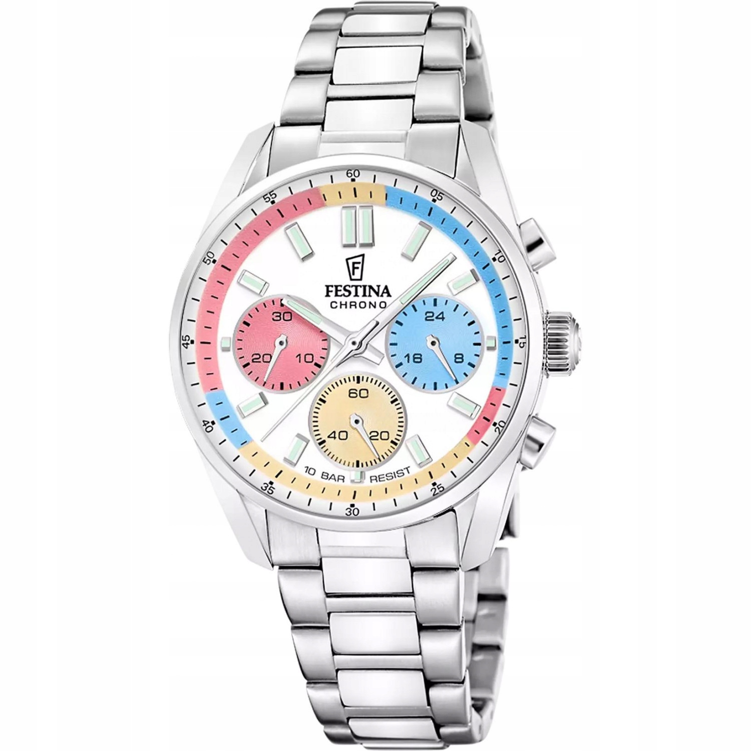 Dámské hodinky Festina F20753-6 stříbrné