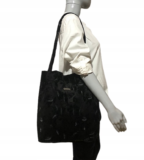 SZTRUKS TORBA WOREK TOREBKA SZHOPERKA CZARNA Marka inna