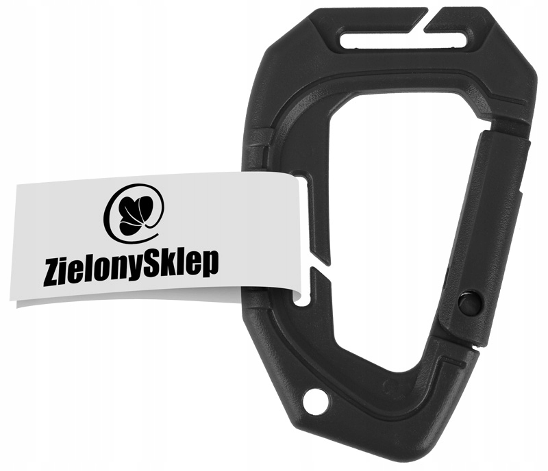 NERKA SASZETKA TORBA BIODROWA BANDICOOT HELIKON Czarna + KARABIŃCZYK Długość paska 100 cm