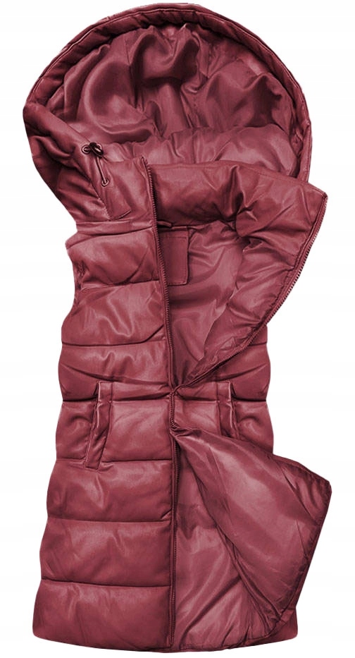 Vesta S Kapucí D3231 Bordo XXL (44)