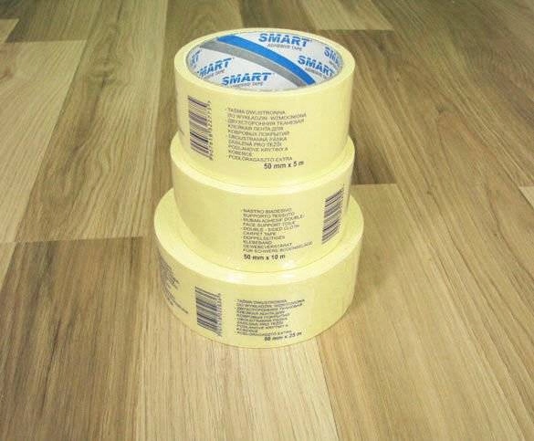 50mm x 5 m DWUSTRONNA TAŚMA DO WYKŁADZIN NAKŁADEK EAN (GTIN) 5907618322775
