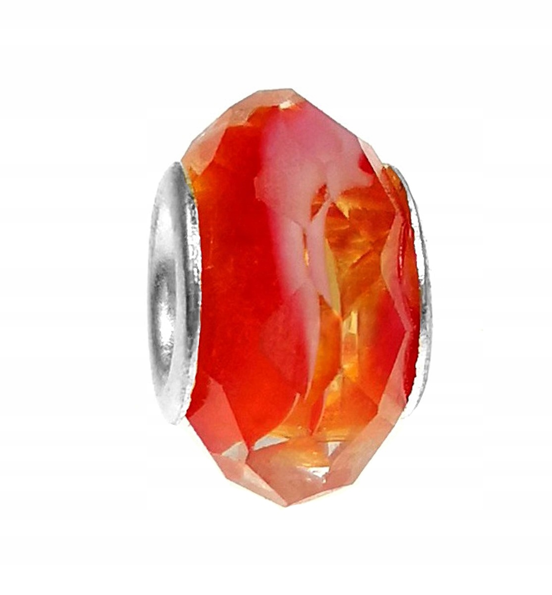 

Zawieszka beads szlifowany pomarańczowy