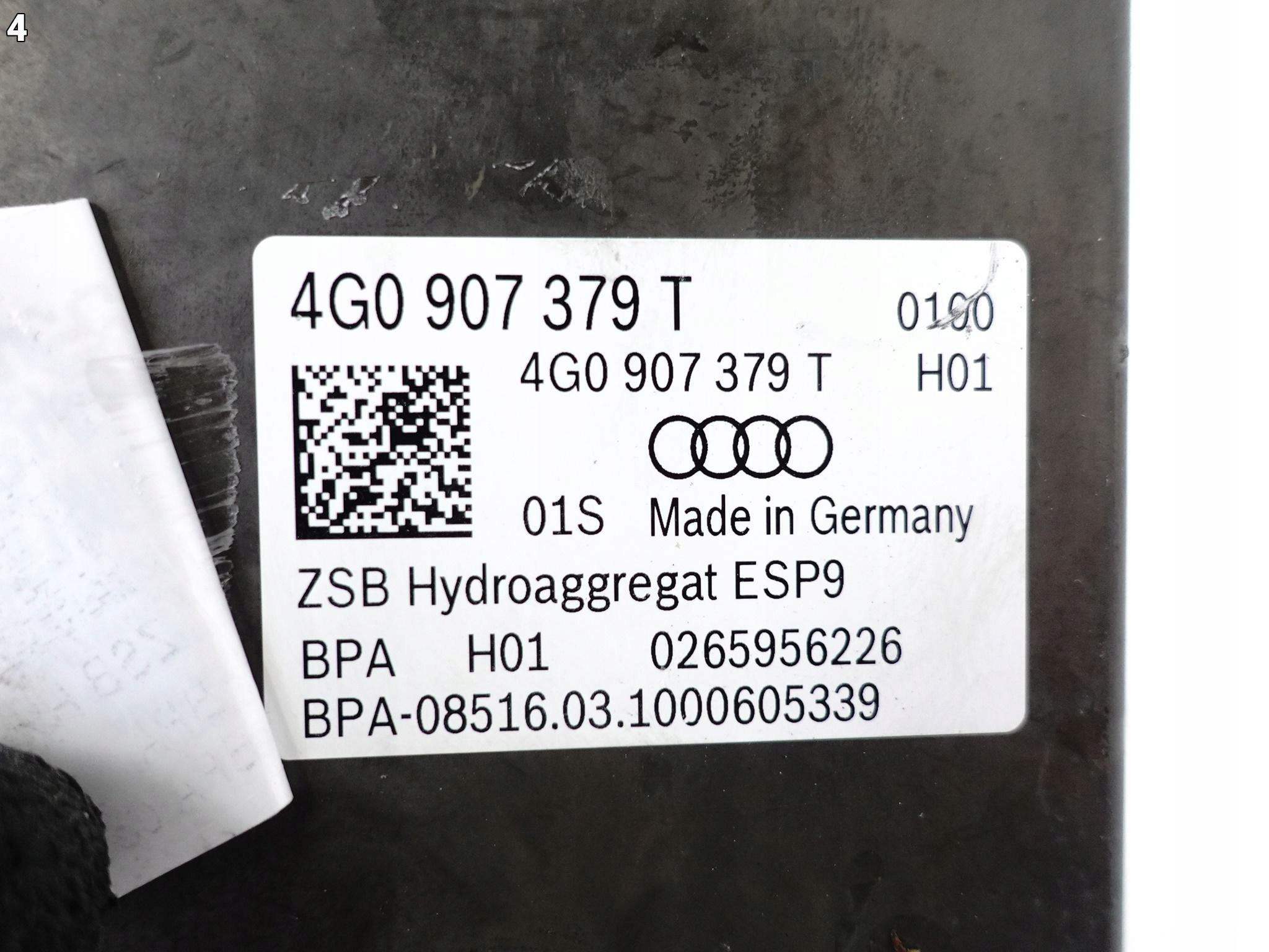 AUDI RS7 4G8 RS6 4G0 C7 LIFT 15-18 pump ABS ESP control unit 70 KM