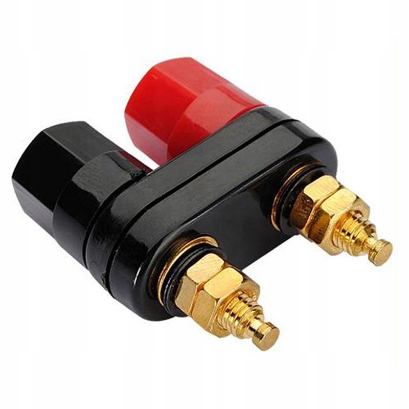 NAKAMICHI Gniazdo głośnikowe podwójne 40mm M5 2x