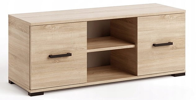 Szafka RTV FABIO 120 cm SONOMA z półką