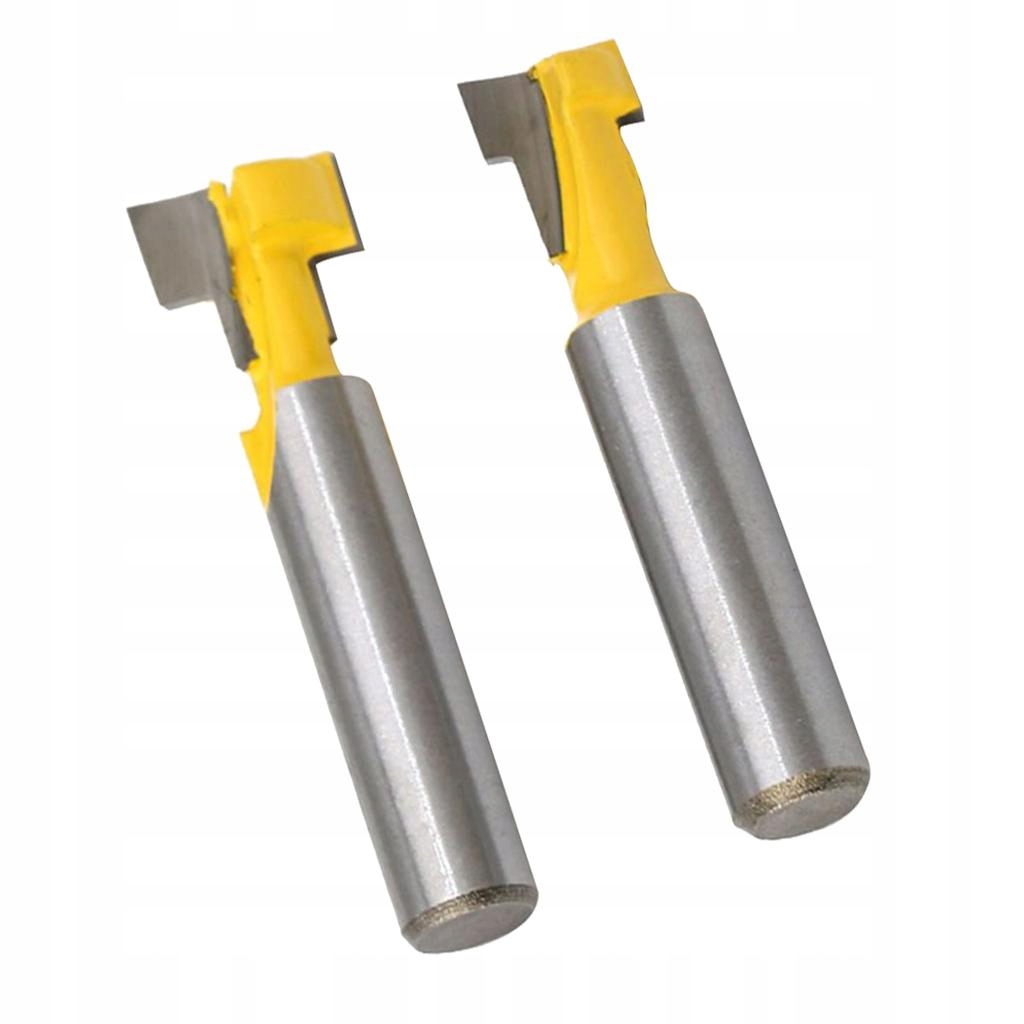 2 szt. T Slot Router Bit 8mm Shank Carbide 1/2 "i