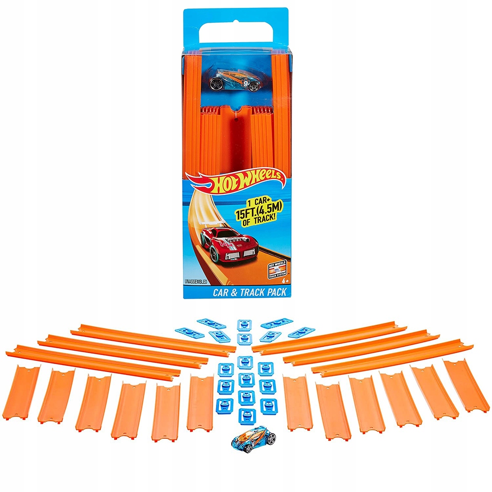 

Hot Wheels Zestaw Torówy + Autko BHT77 Uszk Opak.